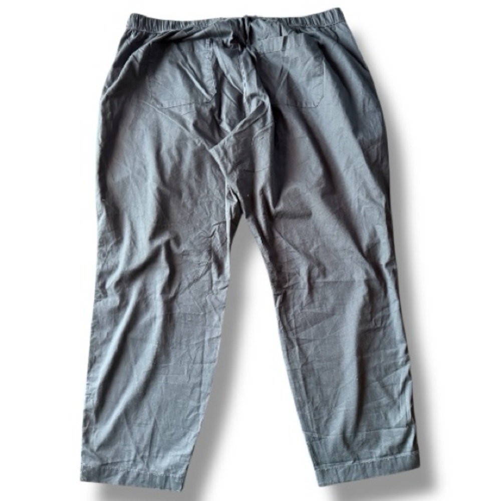 Pact Organic Cotton Twill Drawstring Pants Size XXXL in Storm Gray NWT - Picture 6 of 10